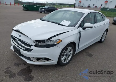 2018 Ford Fusion Se из США, поврежденный, VIN 3FA6P0H7XJR133525